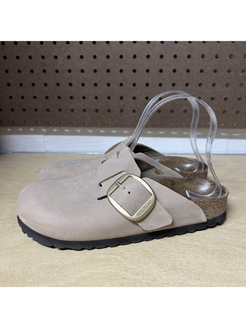 Birkenstock Boston Big Buckle Women’s Slip On Clogs Shoes Size 6 37 Narrow
